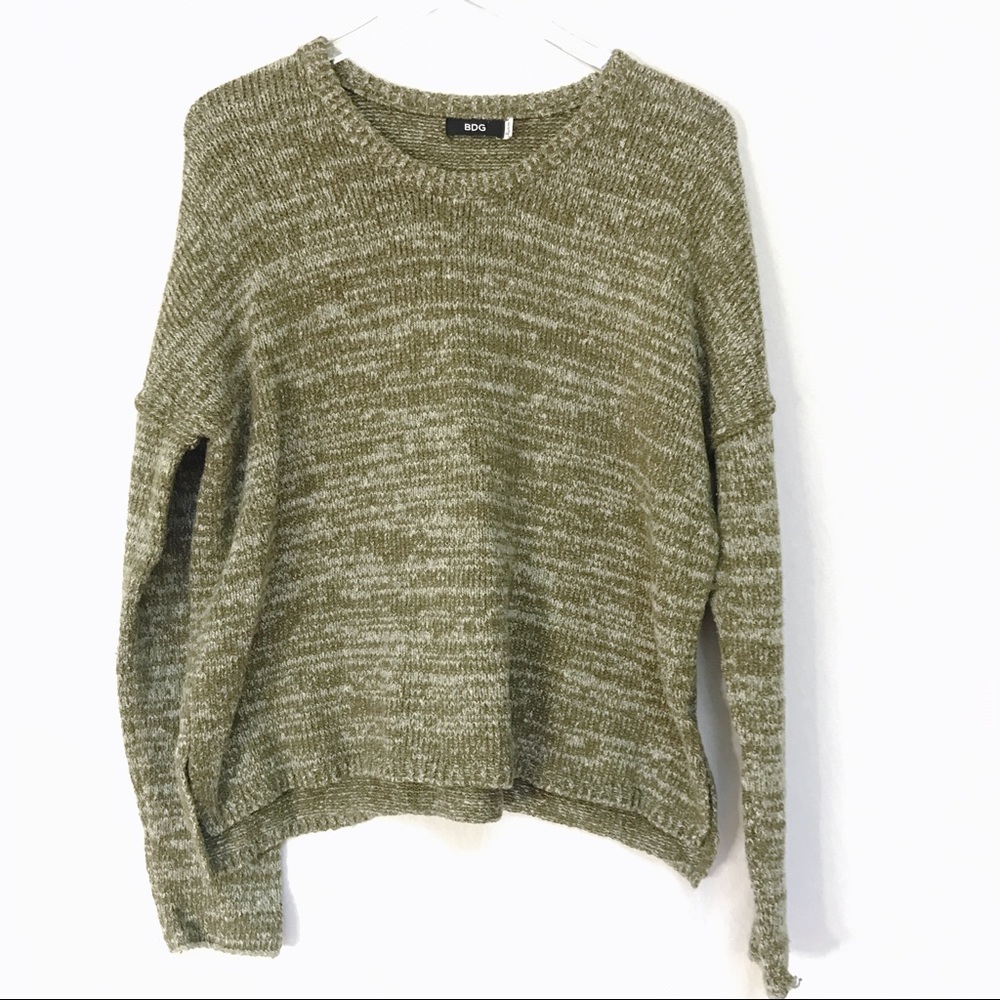 {BDG} Green Knit Sweater from Urban Outfitters